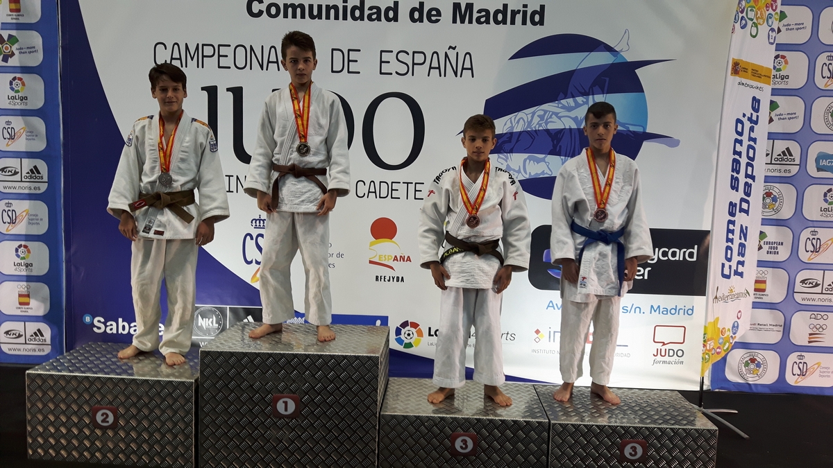 RESULTADOS Campeonato de España de Judo Infantil y Cadete 07-05-16.